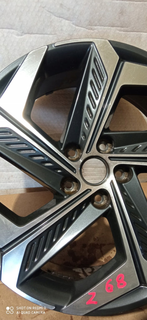 1x Alufelge 19 Zoll 7.5" 5x114.3 51ET Glanz Schwarz 52910-N7320 Hyundai Tucson FEL7549803389ad