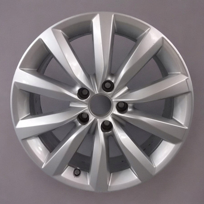 1x Alufelge 17 Zoll 7.0" 5x112 43ET Glanz Silber 5N0601025AR VW Tiguan Rim Wheel