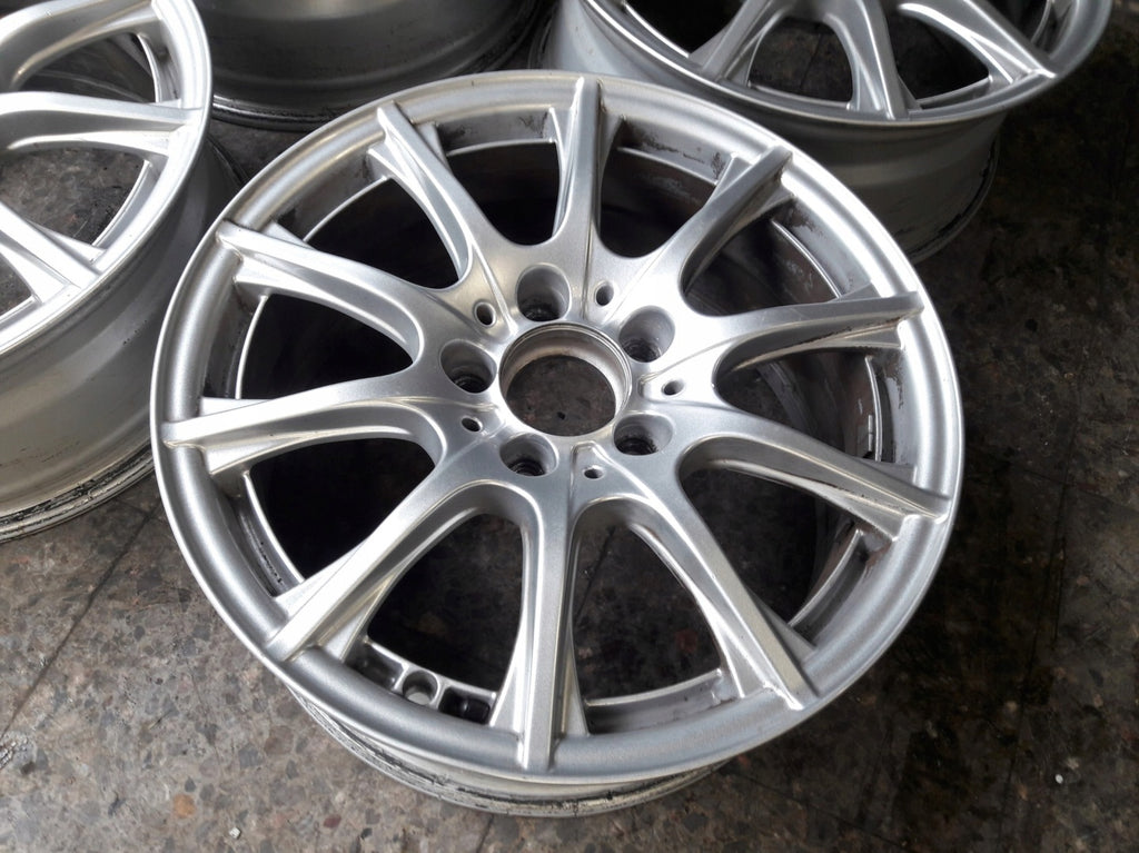 4x Alufelge 16 Zoll 6.5" 5x112 49ET Glanz Silber A2054012400 Mercedes-Benz FEL3304306467br