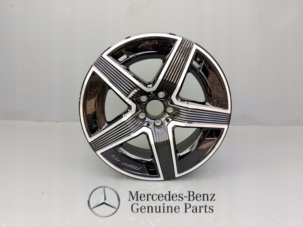 1x Alufelge 19 Zoll 9.0" 5x112 30ET A2544010500 Mercedes-Benz Glc Amg Rim Wheel FEL6672223743pu