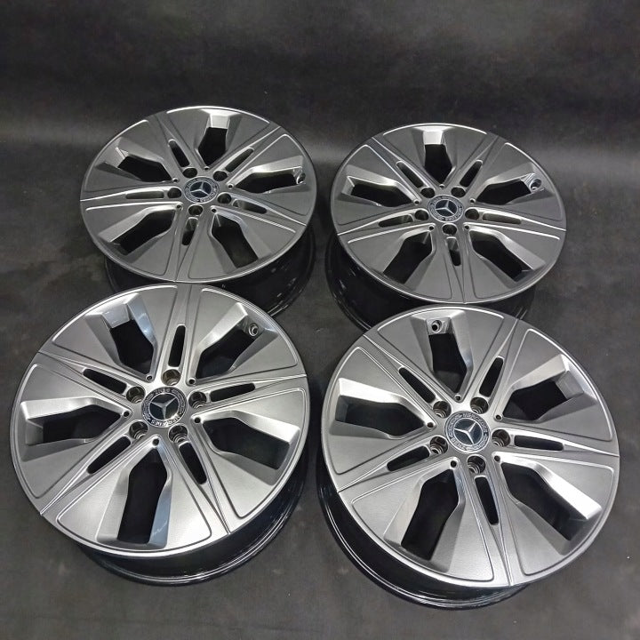4x Alufelge 18 Zoll 8.5" 5x112 56ET Glanz Schwarz A2054018300 Mercedes-Benz W205 FEL6253726401xj