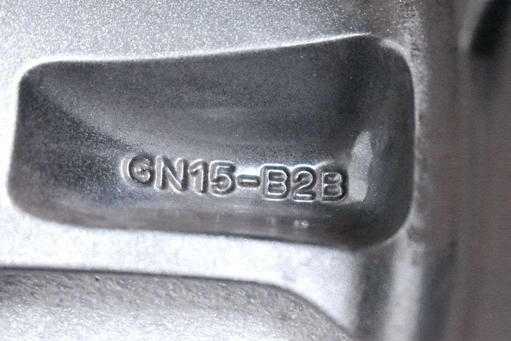 1x Alufelge 16 Zoll 6.5" 4x108 37,5ET Matt Grau GN15-B2B Ford Fiesta Ecosport