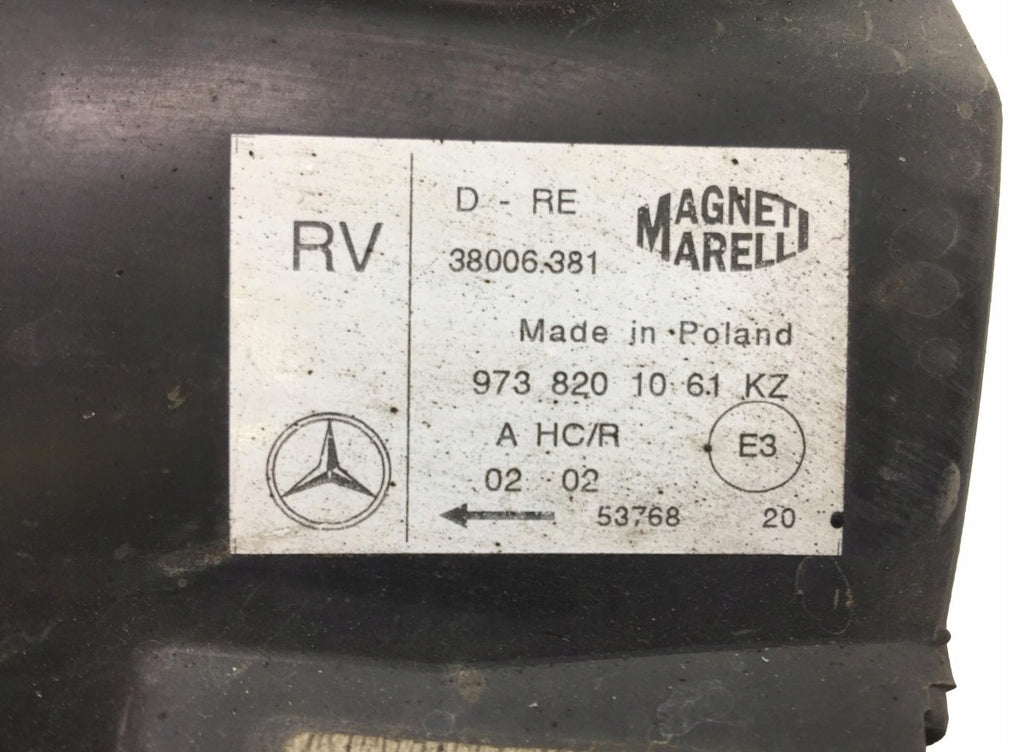 Frontscheinwerfer Mercedes-Benz 9738201061 Rechts Scheinwerfer Headlight SCH4146567062cs