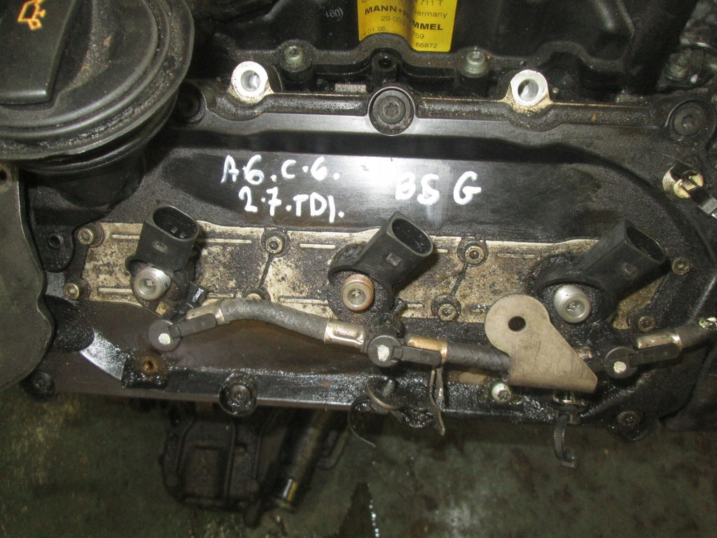 Motor Audi A6 C6 BSG 2.7 TDI 163PS 120kW Diesel Engine Unkomplett