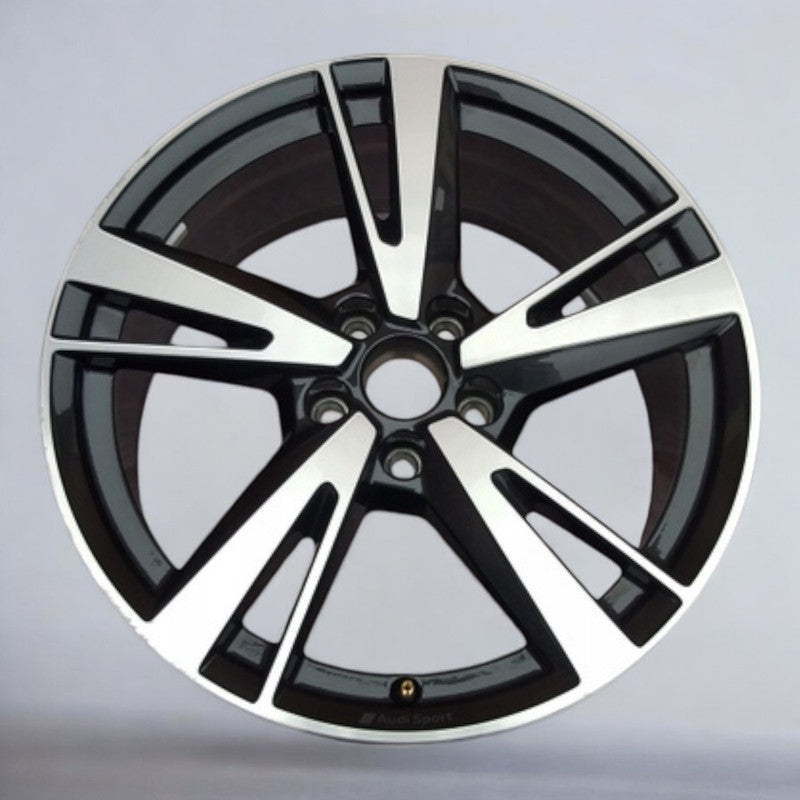 1x Alufelge 18 Zoll 8.0" 5x112 46ET Glanz Silber 8Y0601025N Audi A3 Mg Rim Wheel