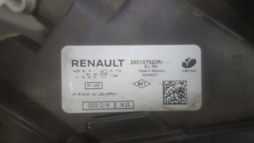 Frontscheinwerfer Dacia Sandero III 260107920R LED Rechts Scheinwerfer Headlight SCH4133519606hq