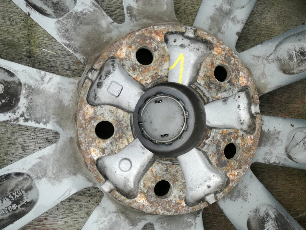 1x Alufelge 18 Zoll 6.5" 5x114.3 8086-22 Nissan Qashqai Rim Wheel