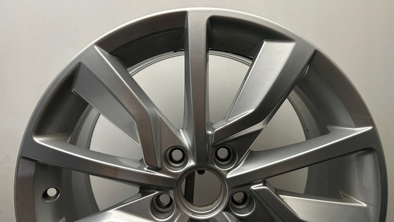 1x Alufelge 17 Zoll 7.0" 5x112 42ET Glanz Silber 5H0601025 Vw Rim Wheel FEL3237117860bj