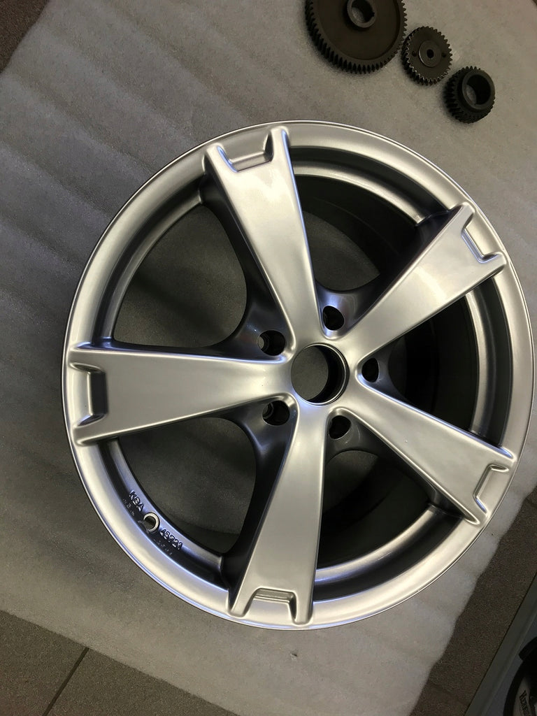 1x Alufelge 17 Zoll 7.0" 5x100 45ET Glanz Silber KBA45721 Lexus Rim Wheel FEL4492796247cq
