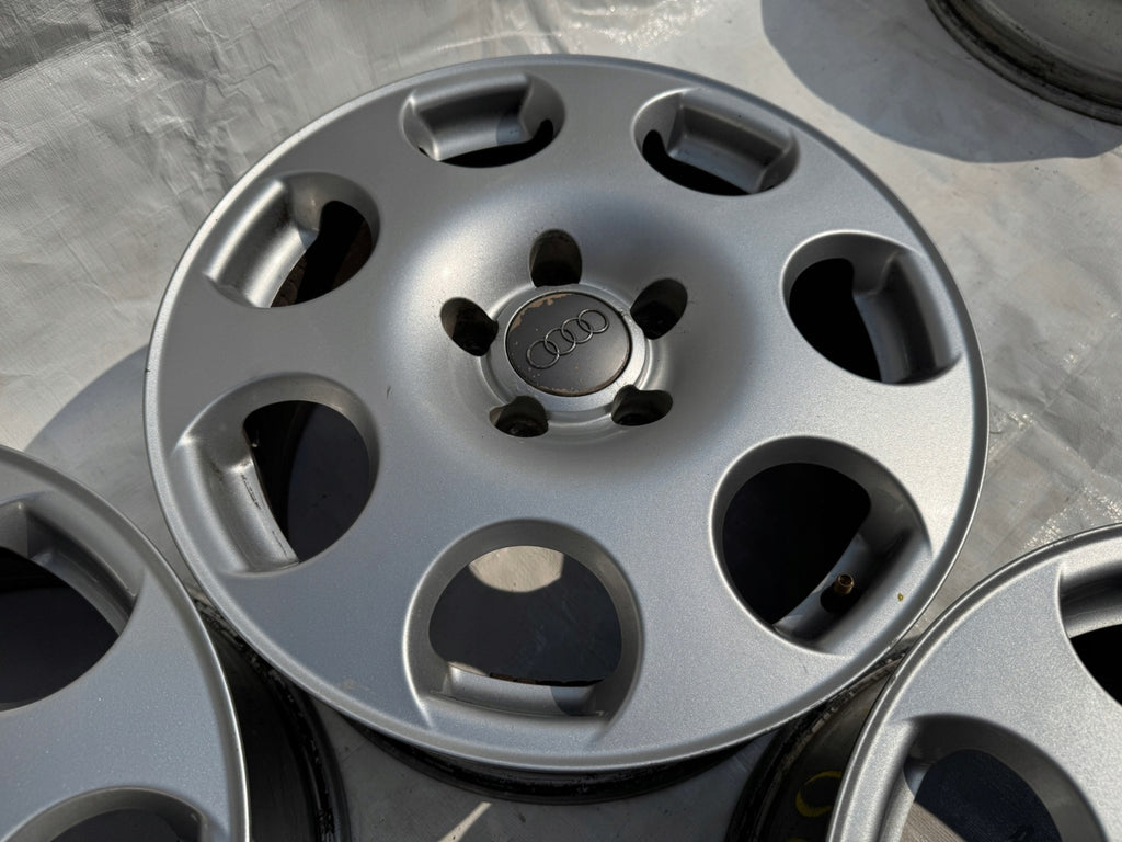 4x Alufelge 16 Zoll 7.0" 5x112 42ET Glanz Silber 8E0601025F Audi Rim Wheel FEL8157059895sh
