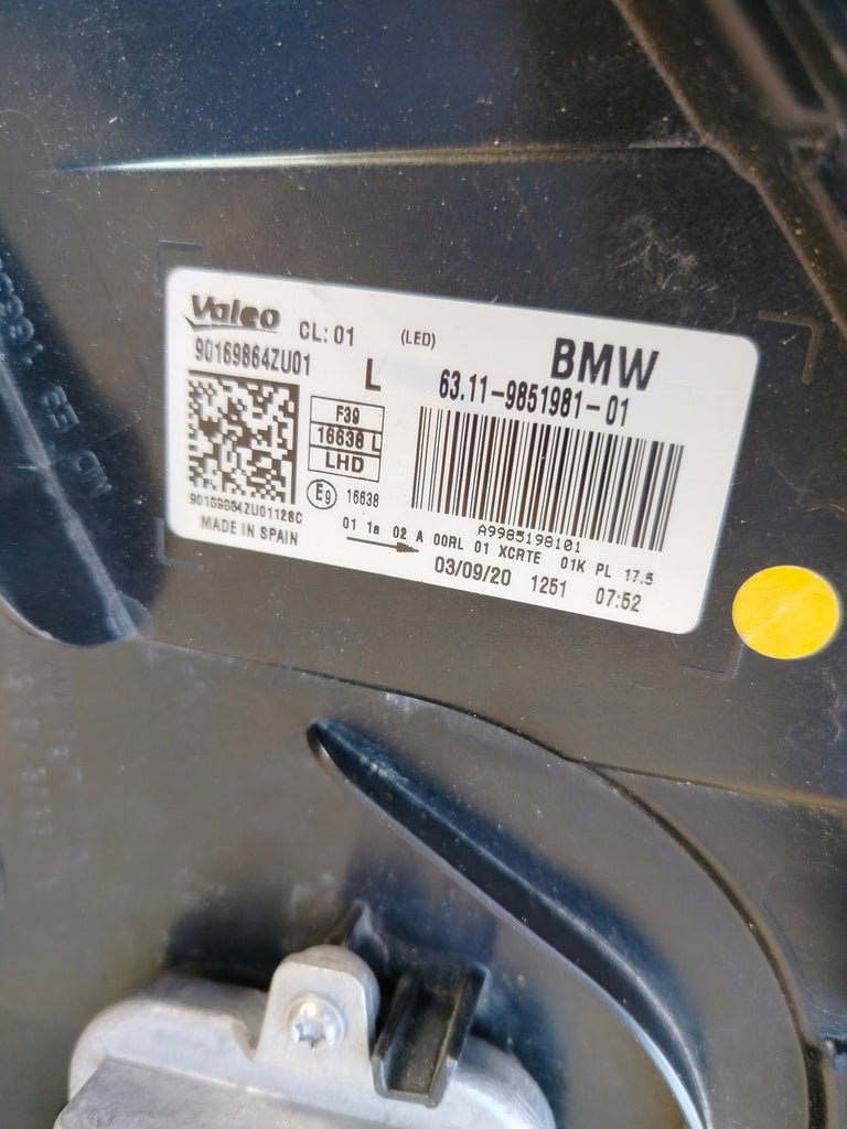 Frontscheinwerfer BMW X2 F39 9851981 Full LED Links Scheinwerfer Headlight SCH5876999785kf