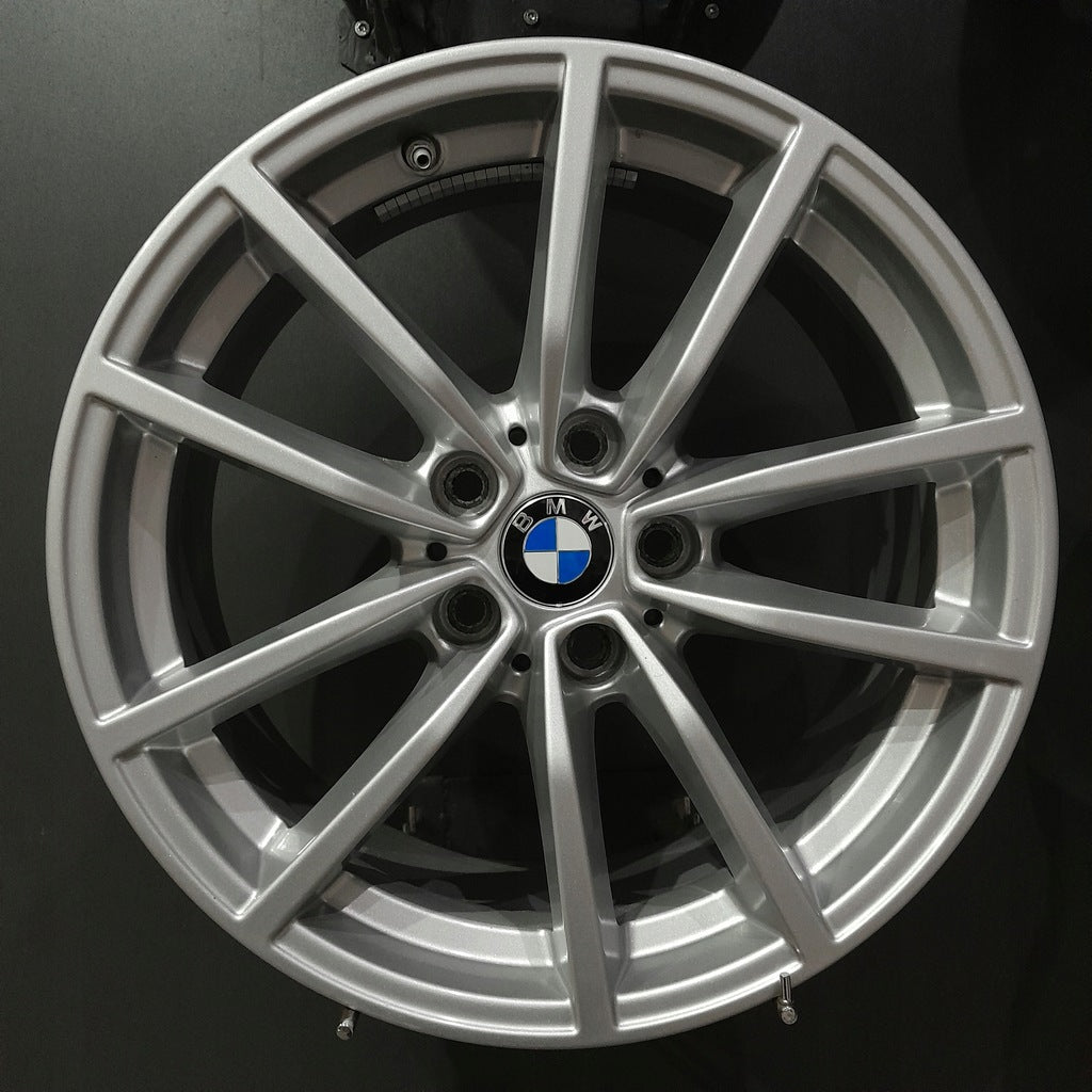 4x Alufelge 17 Zoll 7.5" 5x112 30ET Glanz Silber 6859025 BMW 3 G21 G20 Rim Wheel FEL9457612350fz