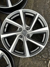 Laden Sie das Bild in den Galerie-Viewer, 4x Alufelge 17 Zoll 7.0" 4x100 45ET Glanz Grau NA1PV3810 Mazda Mx5 Mx-5 Nd I FEL3042299742vb