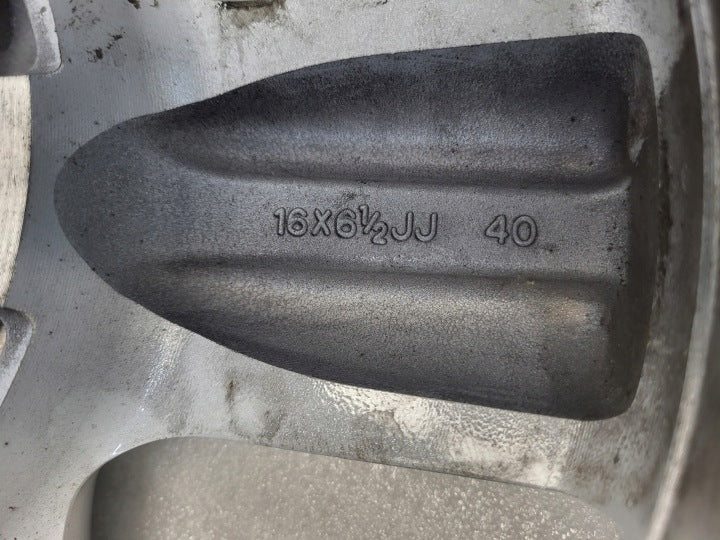 1x Alufelge 16 Zoll 6.5" 5x114.3 40ET MB35N11601 Nissan X-Trail Qashqai J10 FEL7117786783sa