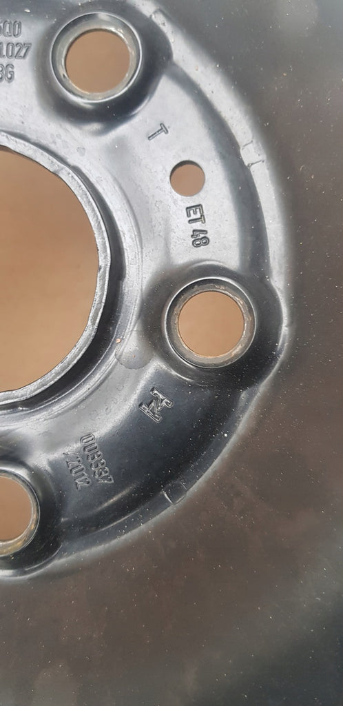 4x Alufelge 16 Zoll 6.0" 5x112 5Q0601027 Skoda Golf Vii Rim Wheel