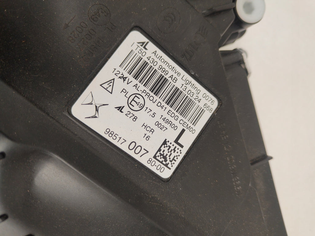 Frontscheinwerfer Citroën Ds4 98517007 LED Links Scheinwerfer Headlight