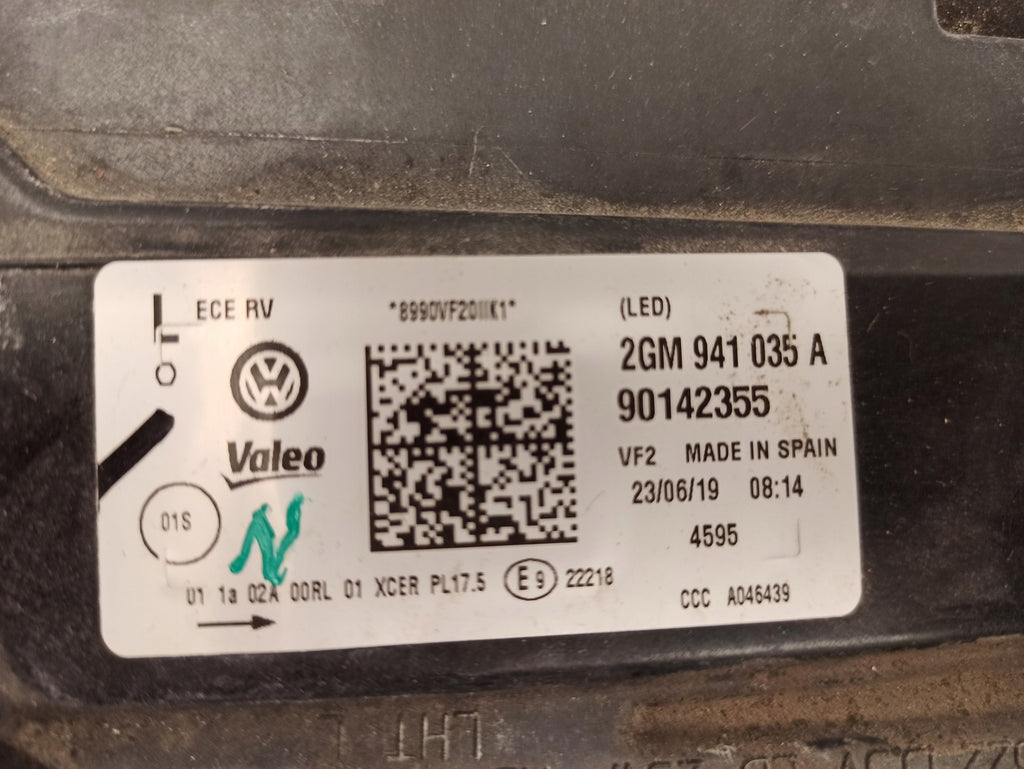 Frontscheinwerfer VW Tcross T-Cross 2GM941035A Full LED Rechts oder Links SCH5580809042an
