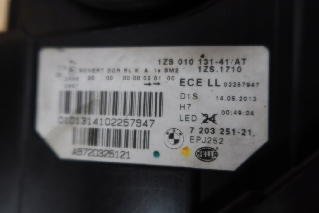 Frontscheinwerfer BMW 5 F11 F10 A9720325121 Xenon Links Scheinwerfer Headlight SCH7501631339lr