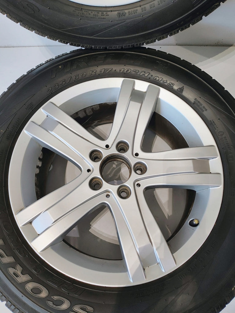 4x Alufelge 17 Zoll 7.5" 5x112 47 5ET A2044015502 Mercedes-Benz Glc Rim Wheel FEL5650681174qu