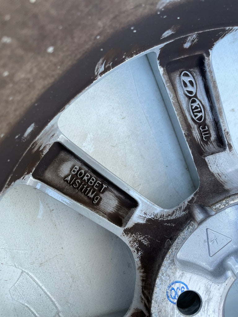 1x Alufelge 15 Zoll 6.0" 4x100 Silber K7400ADE05 Hyundai I10 Iii Rim Wheel FEL3683476463kb