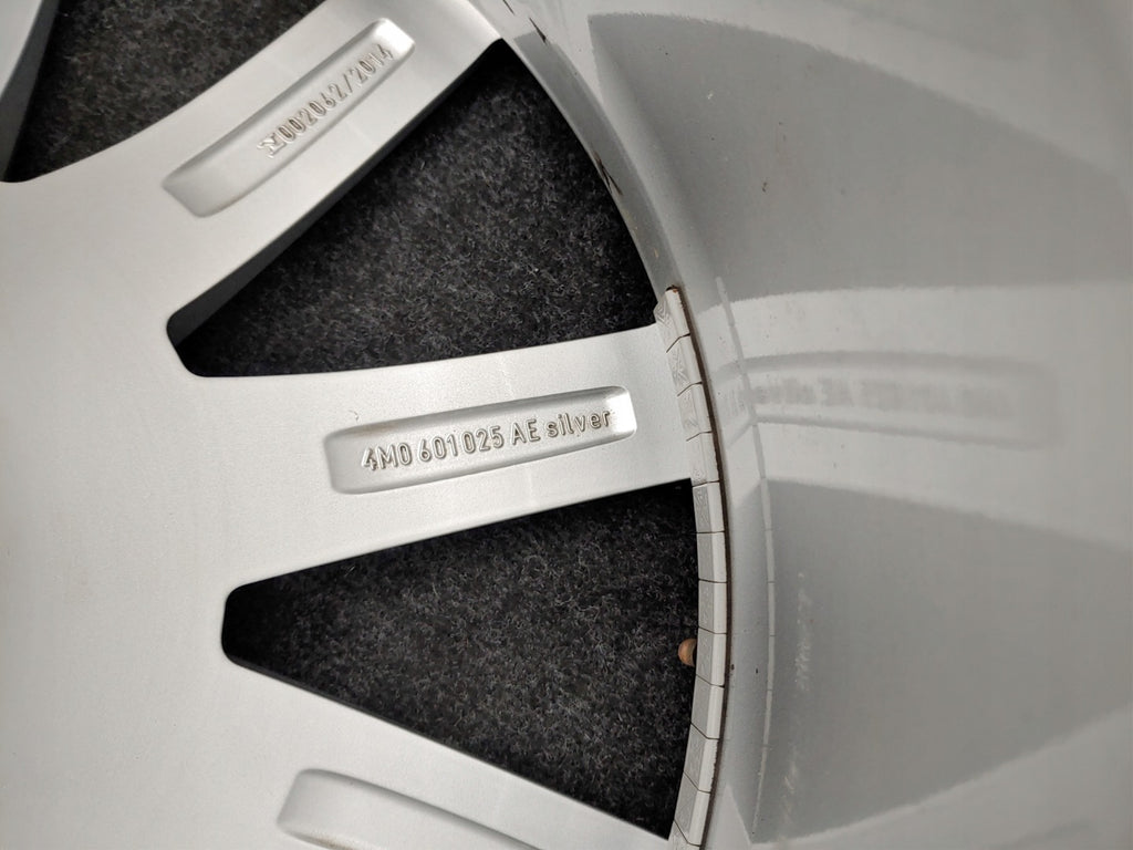 1x Alufelge 20 Zoll 9.0" 5x112 33ET Glanz Silber 4M0601025AE Audi Q7 Rim Wheel FEL8668800537re