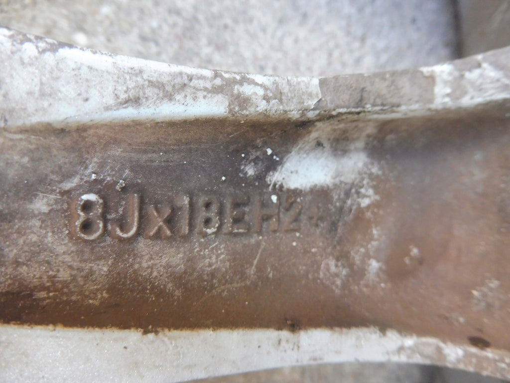 1x Alufelge 18 Zoll 8.0" 5x120 49ET Glanz Silber 6775635 BMW 1 E81 E87 Rim Wheel