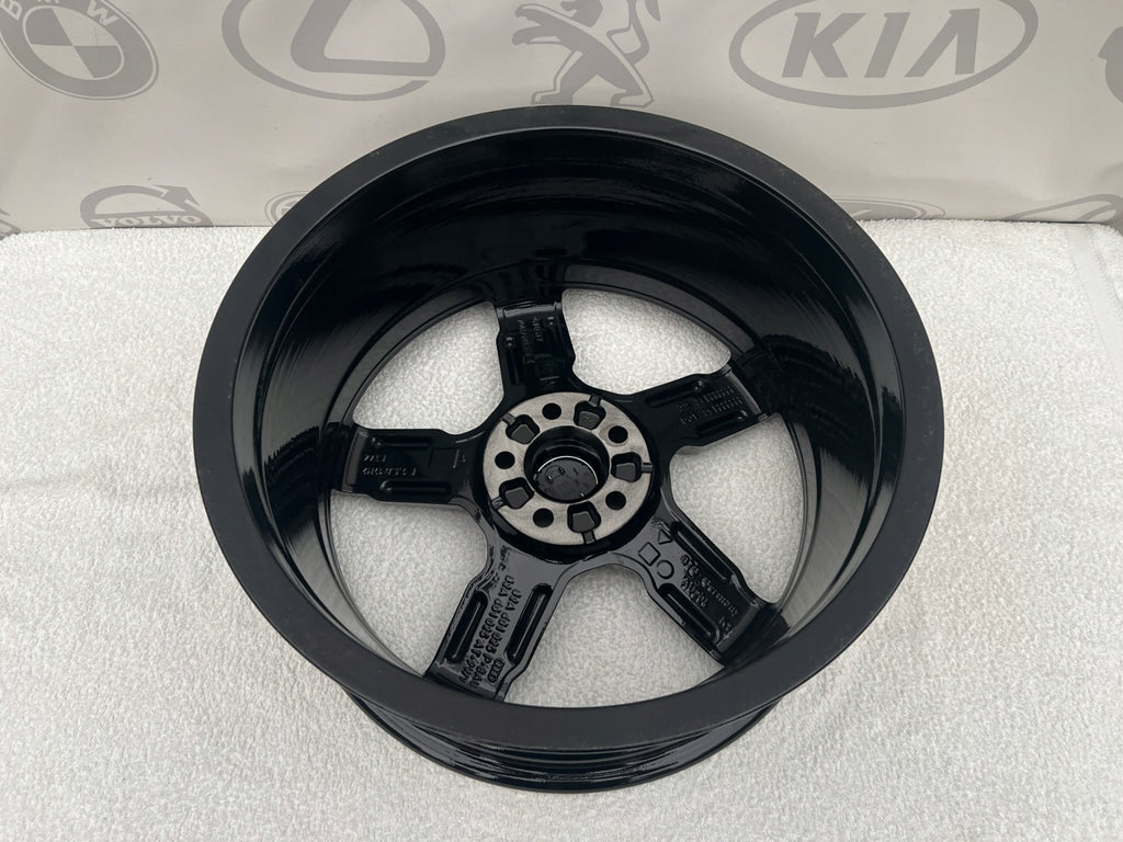 4x Alufelge 17 Zoll 7.5" 5x100 Glanz Schwarz 82A601025P Audi Rim Wheel FEL4730840552av