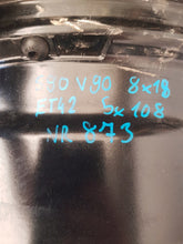 Load image into Gallery viewer, 1x Alufelge 18 Zoll 8.0" 5x108 42ET Glanz Schwarz 32243392 Volvo S90 V90 FEL3339828482vu