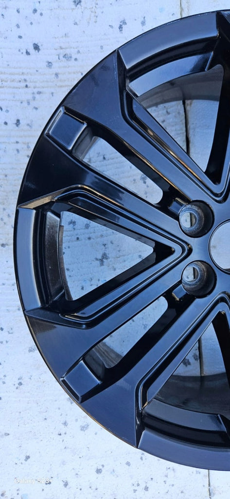 1x Alufelge 18 Zoll 7.0" 5x114.3 35ET Glanz Schwarz PW457-42001 Toyota Rav 4 FEL2293838138aj
