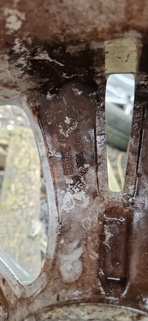 1x Alufelge 17 Zoll 7.5" 5x112 A2049010402 Mercedes-Benz W204 Rim Wheel