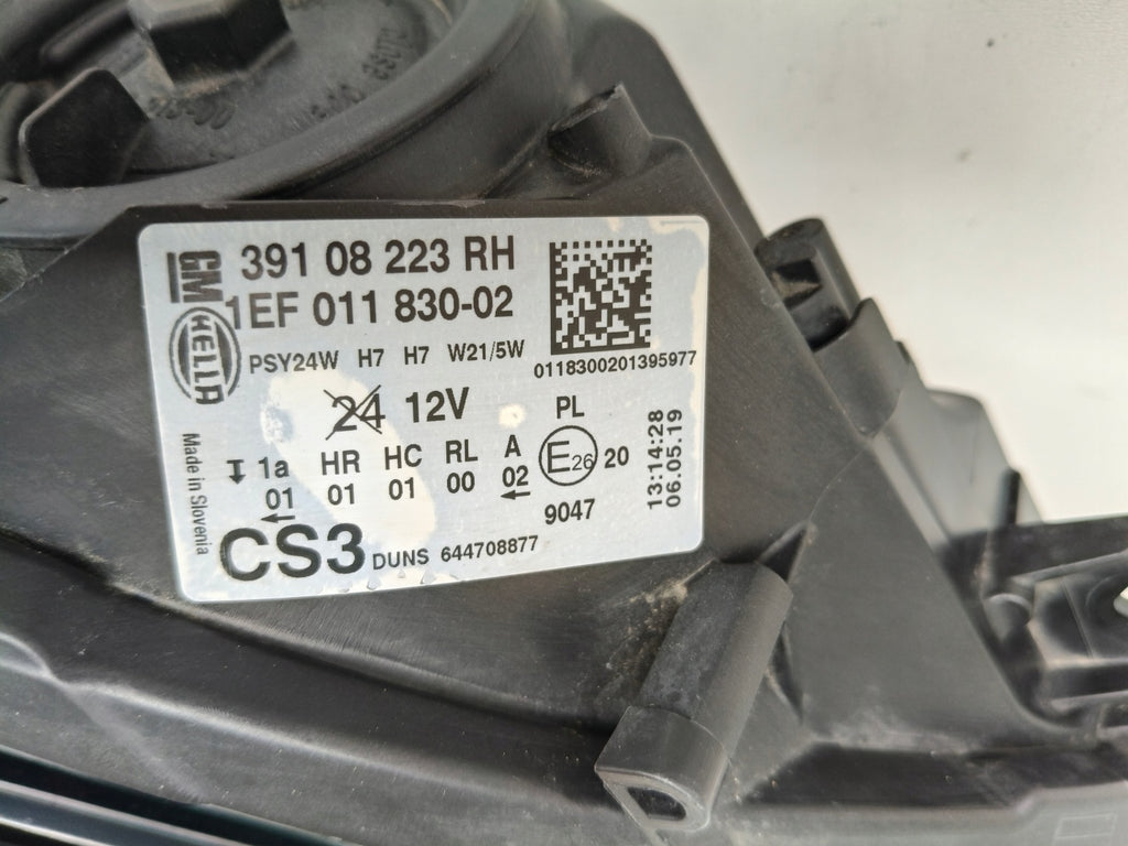 Frontscheinwerfer Opel Corsa E 39108223RH Rechts Scheinwerfer Headlight SCH2036673174sm