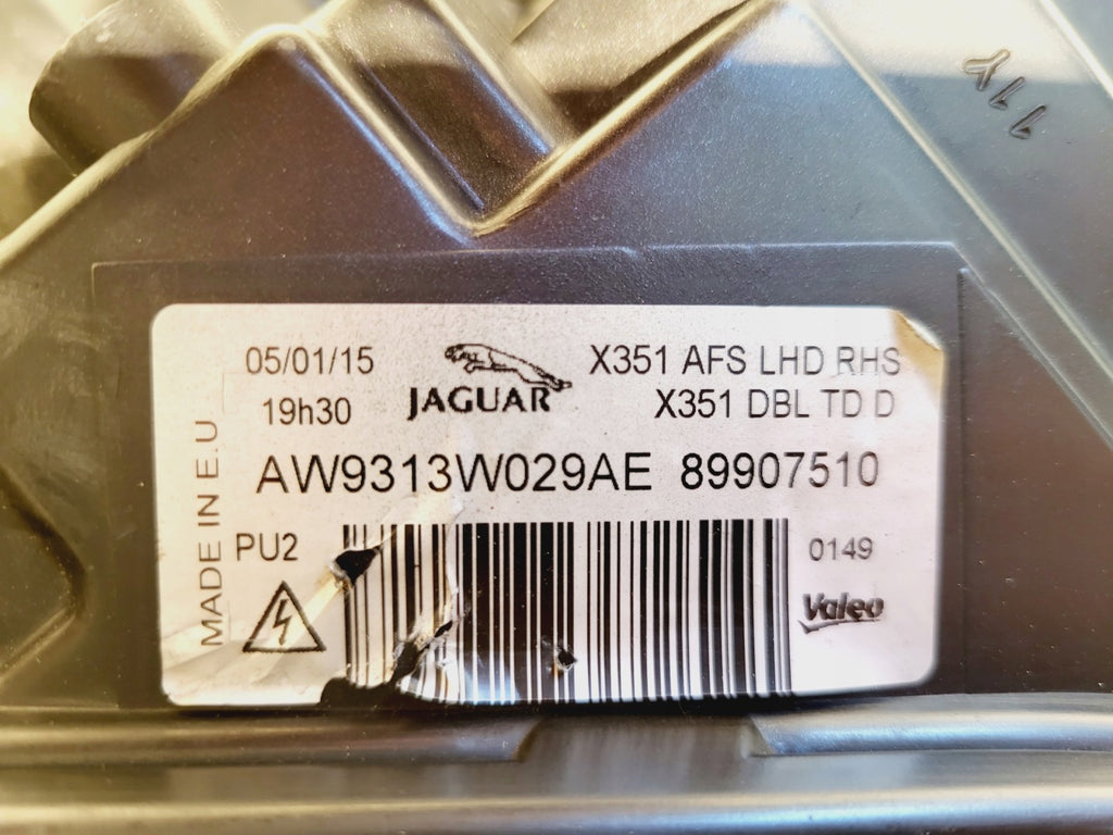 Frontscheinwerfer Jaguar Xj X351 89907510 Rechts Scheinwerfer Headlight SCH9630253143qa