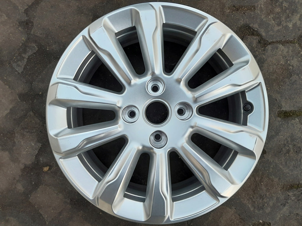 1x Alufelge 16 Zoll 6.5" 4x108 32ET Glanz Silber 9835097280 Opel Mokka Rim Wheel FEL9169290161dt