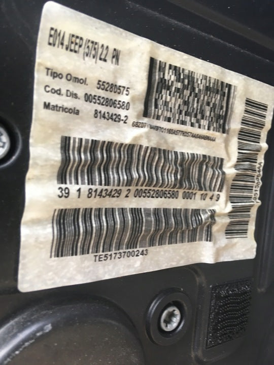 Motor Jeep Cherokee Kl 55280575 2.2 MJET 65TKm 2018 Diesel Engine Komplett MOT6253324592xs