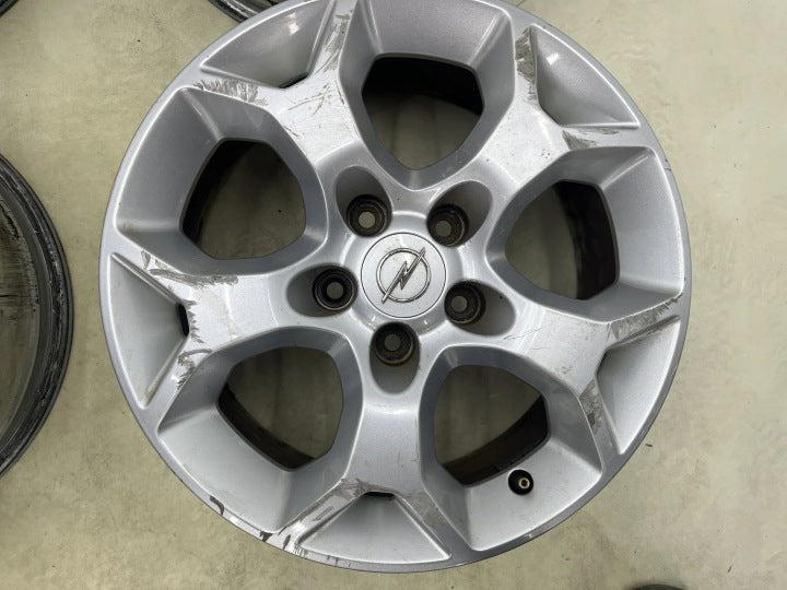 4x Alufelge 16 Zoll 6.5" 5x110 37ET 13116659 Opel Astra G Zafira B Meriva FEL2692770863sp