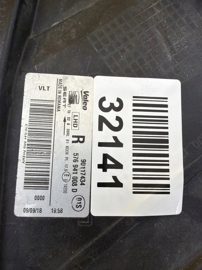 Frontscheinwerfer Seat Ateca 576941008D LED Rechts Scheinwerfer Headlight SCH7830371557kv