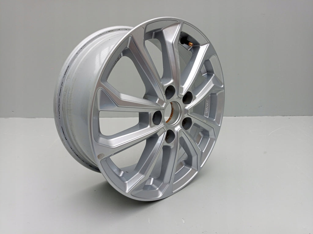 1x Alufelge 16 Zoll 6.5" 5x114.3 40ET Glanz Silber Hyundai Tucson Elantra FEL3517935197qb