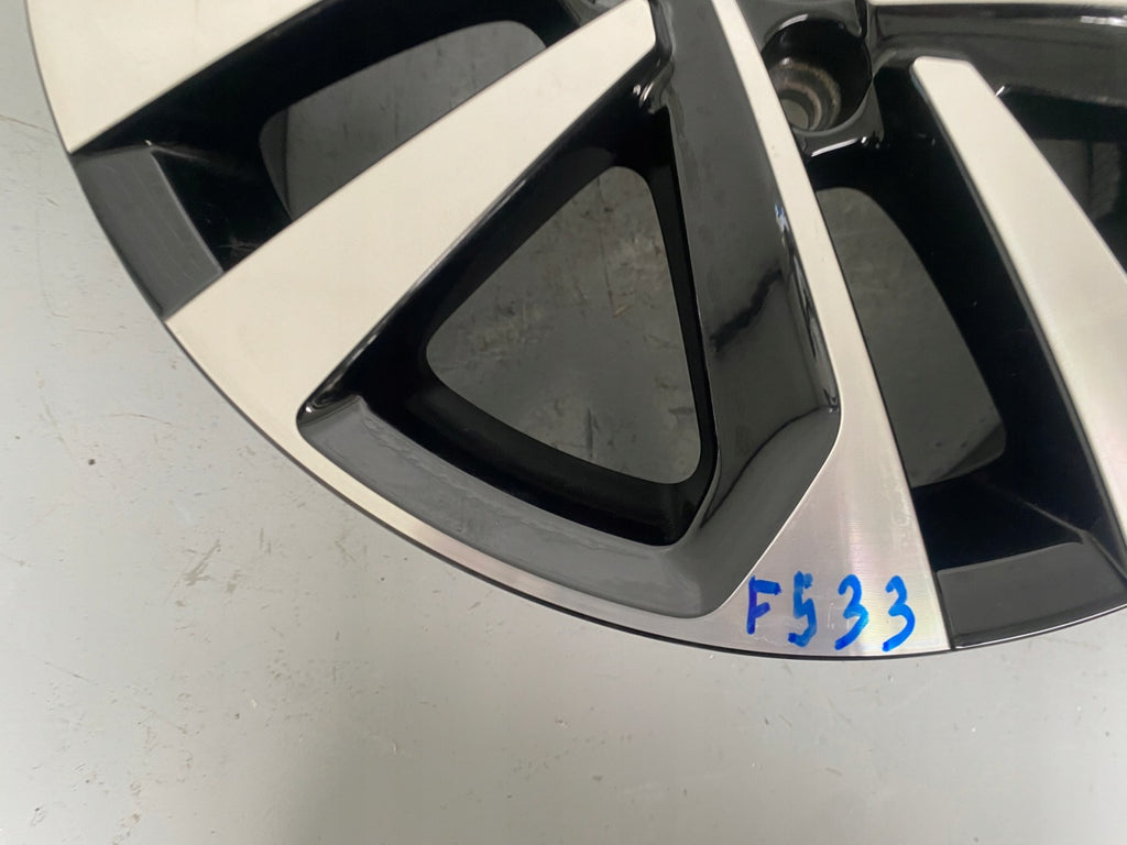 1x Alufelge 16 Zoll 6.5" 5x112 46ET Glanz Schwarz 5G0601025 VW Golf Vii FEL9769203165fz