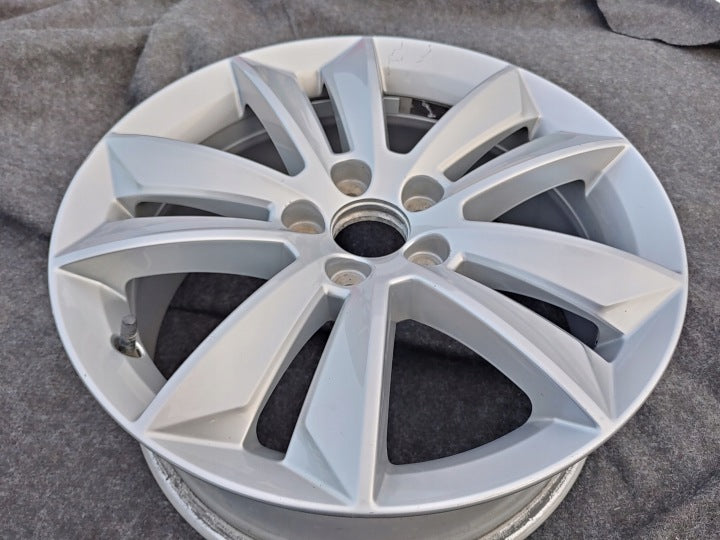 1x Alufelge 17 Zoll 7.0" 5x108 40,5ET Glanz Silber 31471309 Volvo S60 II V60 FEL2015391255zk