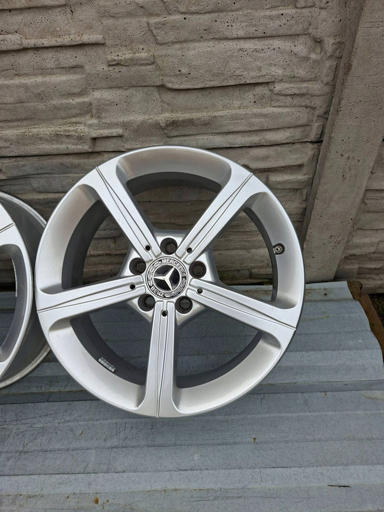 4x Alufelge 17 Zoll 6.5" 5x112 44ET Silber A1774011200 Mercedes-Benz W177 FEL5236392352qw
