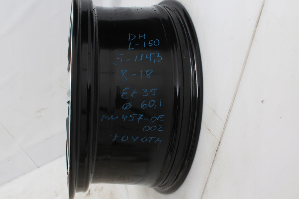 1x Alufelge 18 Zoll 8.0" 5x114.3 35ET Schwarz PW457-0E002 Toyota X Rim Wheel FEL4816547725fh
