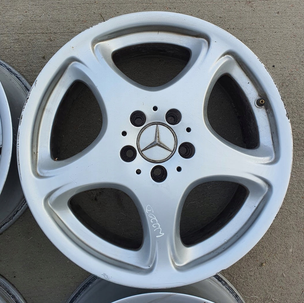 4x Alufelge 18 Zoll 8.0" 5x112 44ET 2204010302 Mercedes-Benz W220 Rim Wheel FEL7608526791tz