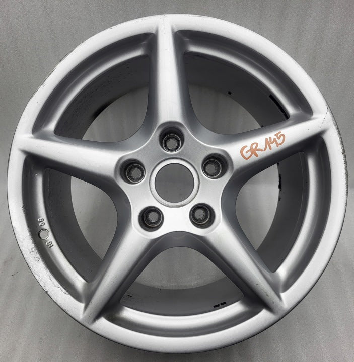1x Alufelge 18 Zoll 10.0" 5x130 58ET Glanz Silber 99736214001 Porsche 911 997 FEL3467051833ri