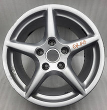 Load image into Gallery viewer, 1x Alufelge 18 Zoll 10.0" 5x130 58ET Glanz Silber 99736214001 Porsche 911 997 FEL3467051833ri