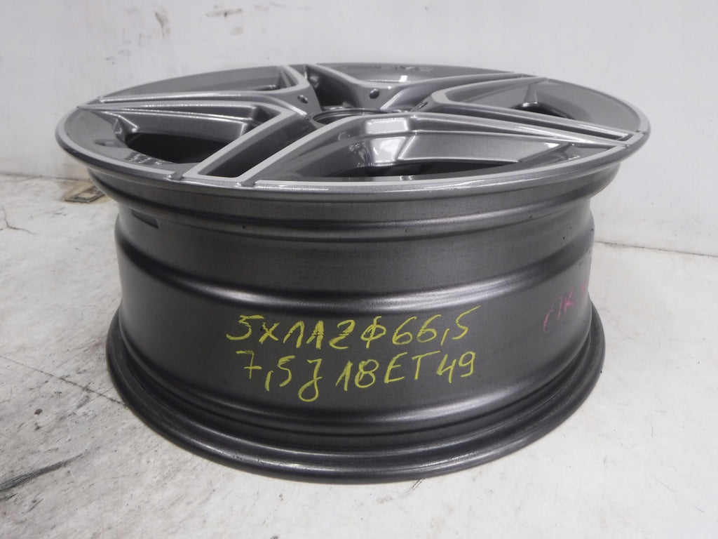 1x Alufelge 18 Zoll 7.5" 5x112 49ET A1774011500 Mercedes-Benz W177 Rim Wheel FEL8329684997fx