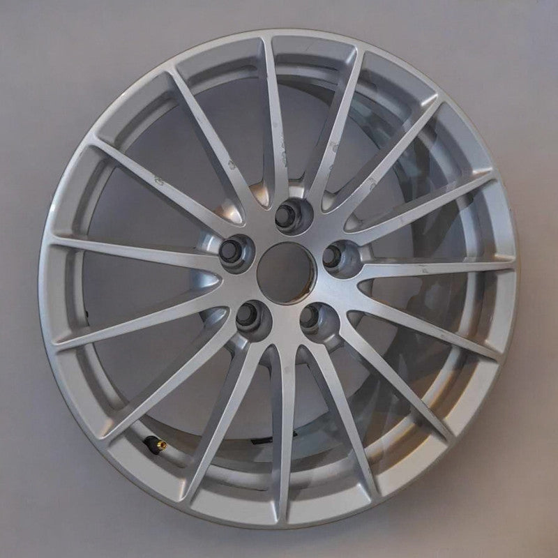 1x Alufelge 17 Zoll 7.5" 5x112 29ET Glanz Silber 8W0601025AE Audi Rim Wheel