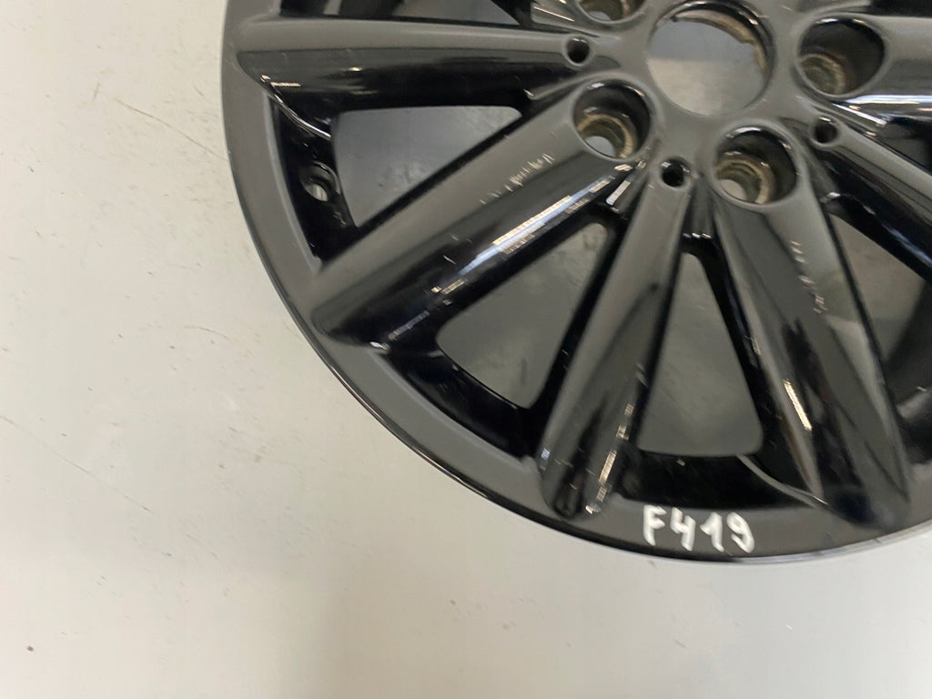 1x Alufelge 16 Zoll 5.5" 5x112 46ET Glanz Schwarz 6866674 Mini F57 F56 F55 FEL5873960466ga