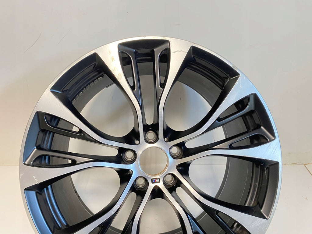 1x Alufelge 21 Zoll 10.0" 5x112 51ET Glanz Schwarz 6861375 BMW F26 X3 F25 FEL8003843129vh