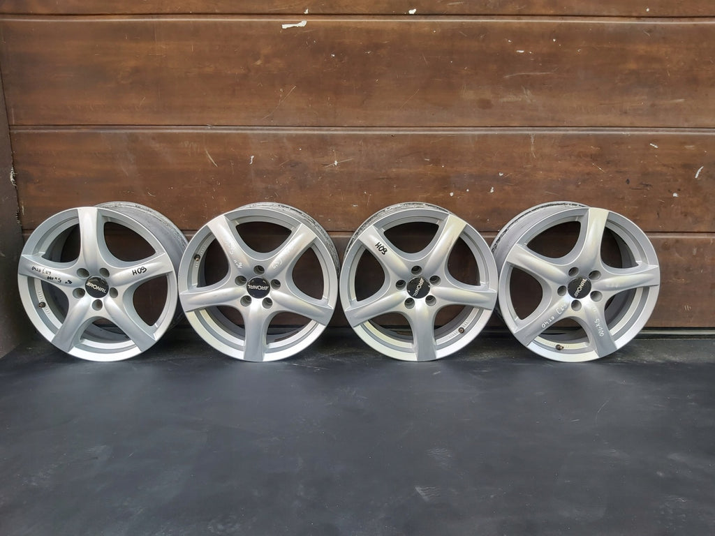 4x Alufelge 16 Zoll 6.5" 5x100 Seat Leon Golf I Rim Wheel FEL7966125979sr