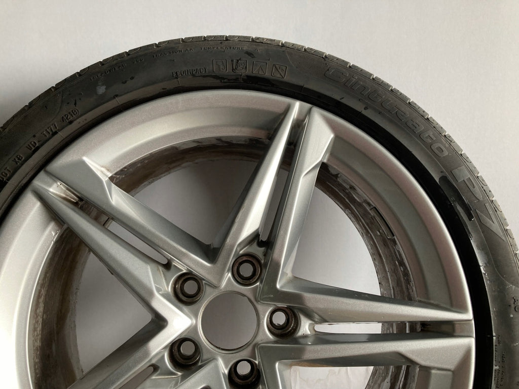 1x Alufelge 18 Zoll 8.0" 5x112 40ET Matt Graphit 8W0601025EC Audi A4 Rim Wheel FEL2931817773hd